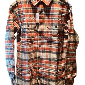 RedHead Rustic Plaid Shirt - Red, Black, Cream